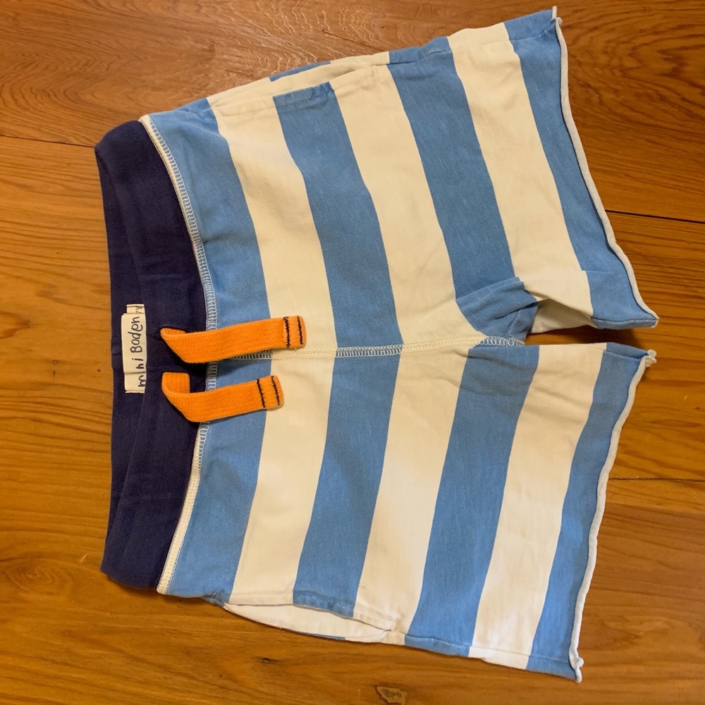 Mini Boden Boys Slub Jersey Shorts